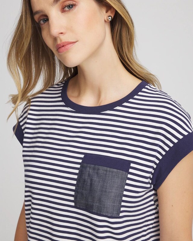 Zenergy UPF Striped Tee - image 4